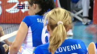 Womens Sitting Volleyball bronze medal match 3  Beijing 2008 Paralympic Games [upl. by Nnyw159]