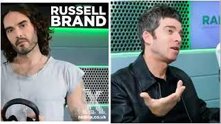 Full Noel Gallagher Interview The Russell Brand Radio X Podcast Episode 30 [upl. by Xela667]