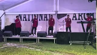 MARSHALLESE DANCE BY RONGRONG CHRISTIAN HIGH SCHOOL  ALELE WEEK 2024 [upl. by Nwahsaj400]