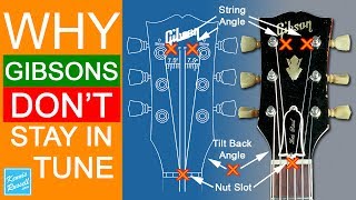 Why Gibson Guitars Go Out of Tune So Easy [upl. by Anec]