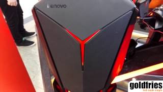 Tech Showcase The Lenovo IdeaCentre Y710 Cube Gaming PC [upl. by Dempsey]