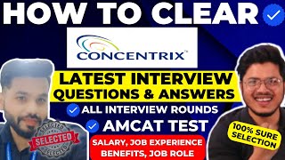 Concentrix Latest Interview Question amp Answer  Concentrix Interview Experience for Customer Support [upl. by Kragh]