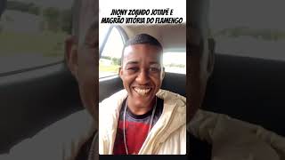 JHONY MC ZOANDO JOTAPÊ E MAGRÃO APÓS VITÓRIA DO FLAMENGO shorts futebol short youtubeshorts [upl. by Cirdahc]