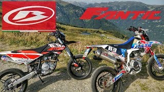 Fantic 125 4t VS Beta RR 125 4t  STREET RACE 3 [upl. by Ahsinotna]