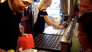 Trafalgar Tours  Dutch Pancakes or Poffertjes in Volendam Part 3 by Travelgroupie MOV05118MPG [upl. by Melloney553]