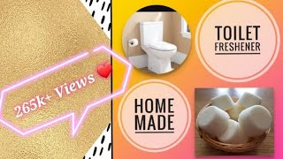 3 Ingredient Toilet Cleaning Bombs to keep toilet fresh and smell free [upl. by Annabelle]