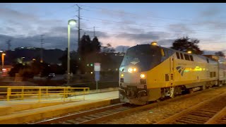 Amtrak P42DC 158 Brief Stint on the Surfline [upl. by Paris377]