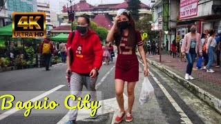 BAGUIO CITY VIRTUAL WALK DSILANG ST AND SESSION ROAD [upl. by Alyks724]