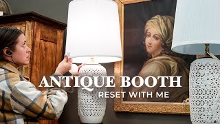 My Antique Booth Fall Reset [upl. by Nnaeirb]