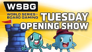 World Series of Board Gaming  Tuesday Opening Show [upl. by Aronson]