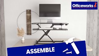 Brighton Sit Stand Desk Assembly [upl. by Robbi524]