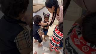 Tino bache Naina s Etna pyar krte h ❤️ payalmalik kritikamalik zaidayantuba cutebabies [upl. by Akirej]