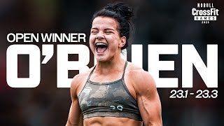 Mal O’Brien Wins the 2023 CrossFit Open — Watch Her Workouts [upl. by Lamar206]