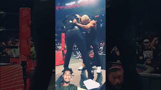 roman reigns as rock and Cody Rhodes as Seth Rollins fight seen shorts reels wwe youtubeshorts [upl. by Imled]