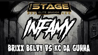 Brixx Belvy vs Kc Da Gunna  Hosted By Izzy Bar Breakdown [upl. by Suckram718]