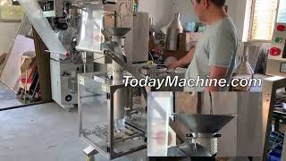 Auto packing machine packaging Food Sugars Salt food Packaging machinery vacuum pack machines [upl. by Groves6]