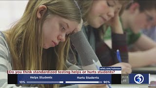 VIDEO Teachers explain how standardized testing causes stress on students [upl. by Eceer]