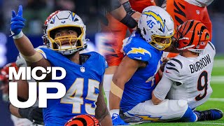 Micd Up Tuli Tuipulotu Sacks Bengals QB Joe Burrow  LA Chargers [upl. by Jesselyn]