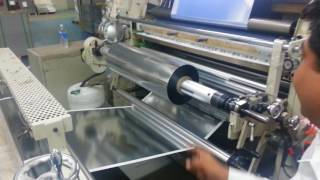 Automatic bopp metpet flim laminating machine YLL3AWF [upl. by Ayekal]