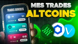 JE PLACE DES GROS TRADES SUR LES ALTCOINS  👀 [upl. by Johannessen]