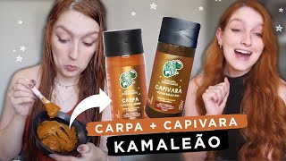 Kamaleão color CARPA E CAPIVARA para Ruivo Acobreado Matizadortonalizante [upl. by Zillah969]