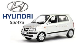 Hyundai Atos Santro 143 Premium X Diecast scale model car scaleartsin [upl. by Andonis142]