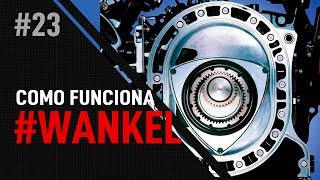 MOTOR ROTATIVO WANKEL – Como Funciona 23 – Alta RPM [upl. by Roshelle]