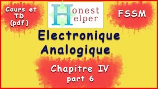 chap4 part 6 L’amplificateur opé Electronique Analogique Pr ankrim [upl. by Ysnap708]