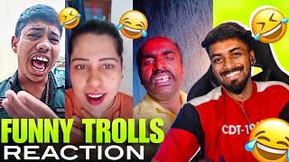 FUNNY TROLLS Reaction  ನಕ್ಕು ನಕ್ಕು ಸುಸ್ತ್ಆಯ್ತು 😂 Part 17 [upl. by Kimberlee314]