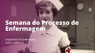 Semana do Processo de Enfermagem  Aula 2 Diagnósticos de Enfermagem [upl. by Nonnair]