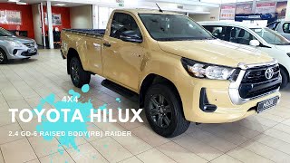 2022 Toyota Hilux 24 GD6 Raider RB 4x4 Single Cab Indepth Review [upl. by Dellora]