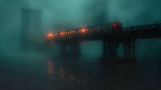 Night Crossing  Meditative Dark Ambient Journey  Relaxing Post Apocalyptic Ambient Music [upl. by Sharla]