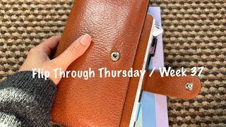 Flip Through Thursday  Week 37  September 2024  Pink Planner Girl [upl. by Luben]