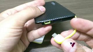 Vivere  Carregador Portatil Pineng 5000mAh Preto [upl. by Sperry]