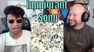 Led Zeppelin  Immigrant Song Reaction [upl. by Ellerahs998]