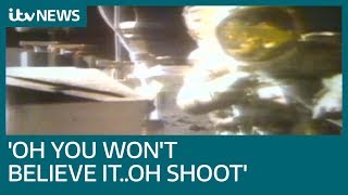 The last man on the Moons panic revealed  ITV News [upl. by Bohon]