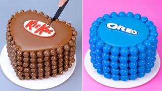 Fancy OREO and KITKAT Cake Decorating Ideas  Perfect Chocolate Cake Decorating Tutorials [upl. by Yssirhc]