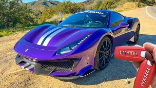 What Its Like To Drive The Ferrari 488 Pista POV Review [upl. by Etac413]