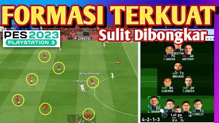 Formasi Sulit jebol  PES PlayStation 3 [upl. by Alikam559]