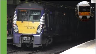 Trains at Charing Cross Glasgow [upl. by Eidissac527]