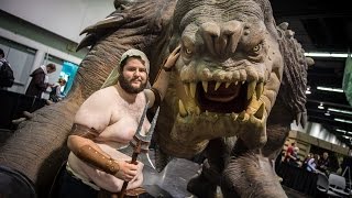 Making a LifeSize Rancor from Star Wars [upl. by Suiradel]