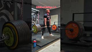 435KG Deadlift For Reps powerlifting powerlifts [upl. by Yulma]