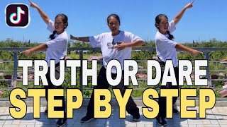 TYLA  TRUTH OR DARE DANCE TUTORIAL for Beginners Step By Step  Ana Bensig [upl. by Reifnnej533]