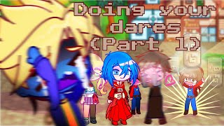 Doing your dares part 1  Gacha stardew valley  Jstar [upl. by Iluj324]