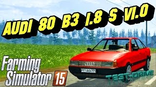 AUDI 80 B3 18 S V10 FarmingSimulator2015 [upl. by Redla]