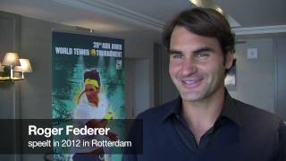 Madrid 2011 Interview ABNAMRO WTT  Roger Federer [upl. by Martella]