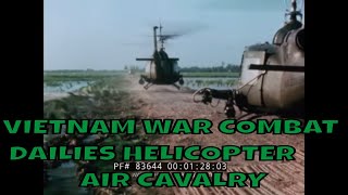 VIETNAM WAR COMBAT DAILIES HELICOPTER AIR CAVALRY 83644 [upl. by Berget]