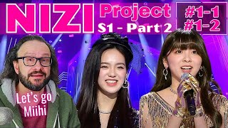 NIZI PROJECT part 2 11 12 reaction  NiziU in the making [upl. by Moselle]