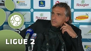 Conférence de presse Chamois Niortais  AJ Auxerre 23  20152016 [upl. by Selemas404]