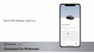 How to connect Lexus Link to your Lexus multimedia system [upl. by Lleroj273]
